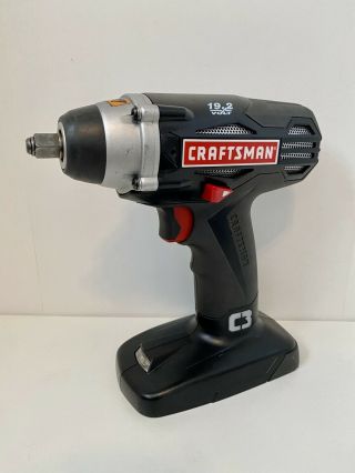 Craftsman 3/8 " Drive C3 19.  2v Li - Lon Compact Impact Wrench 32742 Bare Tool Rare