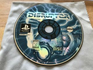 Disrupter rare Sony PlayStation 1 2 PS2 PS1 System Complete Game 2