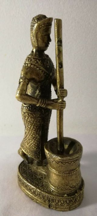 very unusual rare antique Chinese gilt bronze sculpture quality item 2