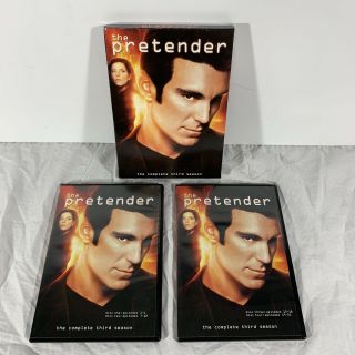 The Pretender Complete Third Season (season 3) On Dvd (4 Disc Set) Rare