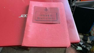 The Speedway Regulations 1961 - - - Book - - - - - Very Rare