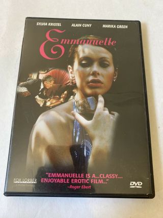 Emmanuelle (1974) Dvd - Sylvia Kristel - Fox Lorber Rare Oop -