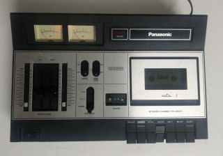 Rare Vtg Panasonic Rs - 600us Stereo Cassette Player/recorder - Read