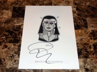 Rick Springfield Rare Autographed Signed Limited Edition Lithograph Poster