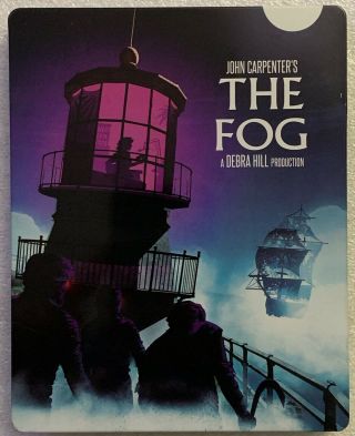 The Fog Limited Collectors Edition Blu Ray Rare Oop Steelbook Shout Factory Buy