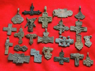 Ancient Parts From The Crosses Middle Ages