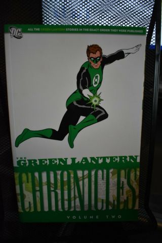 The Green Lantern Chronicles Volume 2 Dc Tpb Rare Hal Jordan Sinestro Showcase