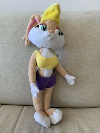 Lola Bunny 17 Inch Plush Applause - Warner Bros Space Jam Looney Tunes 1997 Rare