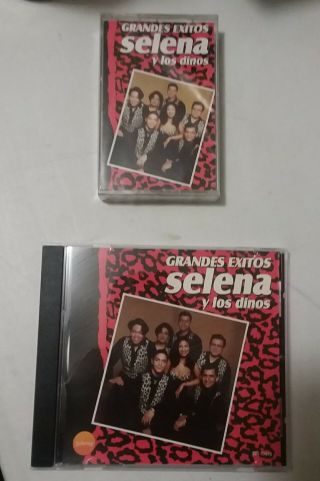 Selena Quintanilla Grandes Exitos 1995 Cd An Cassette Rare