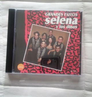 SELENA Quintanilla Grandes Exitos 1995 CD an cassette RARE 3