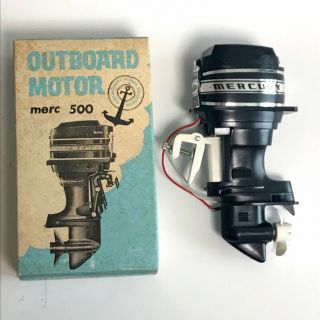 Ikehaefer Mercury Merc 500 Toy Outboardmotor Display Vintage Rare From Japan