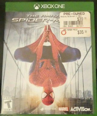 The Spider - Man 2 For Xbox One Rare In Vg