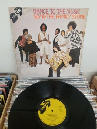 Rare Dance To The Music Uk Sly And The Family Stone Lp Record Vinyl Soul