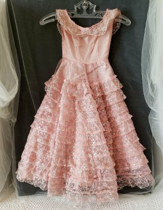 Vintage 30 " Deluxe Reading Sweet Rosemary Doll Pink Dress - For Charity