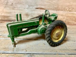 Rare Vintage Ertl Eska John Deere Model A Die Cast 1/16 Scale Tractor.