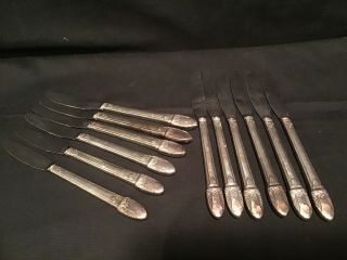 1847 Rogers Bros International Silver Plate First Love 12 Knives
