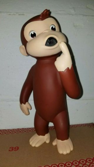 Rare 2006 Tub Time Curious George Bubble Blowing Kids Bath Toy