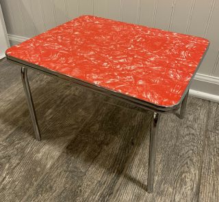 Pleasant Company Molly American Girl Doll Retro Red & Chrome Table Only
