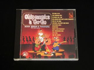 Chipmunks A Go - Go - Rare 1990 Oop Cd - Near