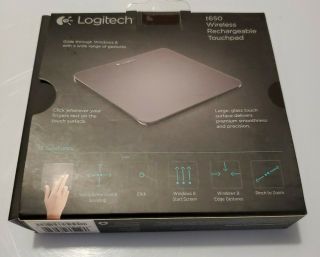Logitech Touchpad T650 Mouse Rechargeable Wireless - RARE,  only a few times 2