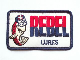 Vintage Rebel Lures Embroidered Patch