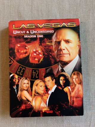 Las Vegas: Season 1 [uncut & Uncensored] 3 - Disc Dvd Rare