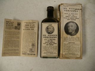 Antique Adv Medicine,  Dr.  Pierce 