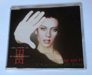 Monica Naranjo Seguire Sin Ti Minage 2000 Rare Mexican Promo Cd Single Mexico