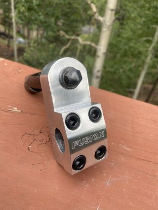 Haro Fusion Bmx Stem 1 " Threaded Rare Old Mid School Freestyle Race Group 1 Gt