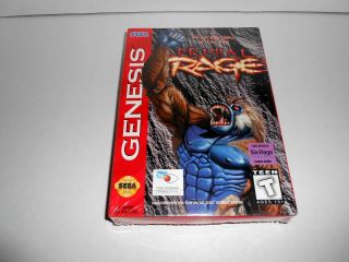 Primal Rage (sega Genesis,  1995) Rare Game &