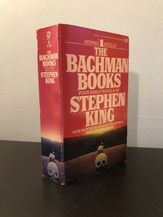 The Bachman Books Stephen King 1986 Paperback Rage Signet 1st/1st Rare