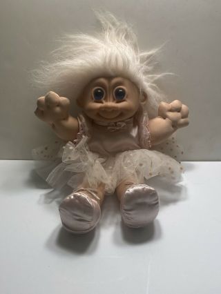 Troll Tu Tu Doll Vintage By Russ Berrie 12 Inch Item 2324