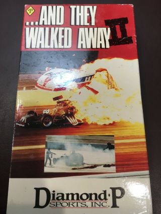 And They Walked Away 2 1991 (rare) 75 Mins Auto Racing Vhs Diamond Video