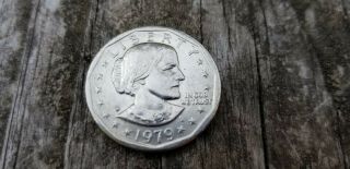 1979 - P Susan B Anthony $1 Dollar Wide Rim / Near Date Rare,