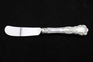 Gorham Buttercup Sterling Silver Handled Butter Knife - Paddle Blade - No Mono