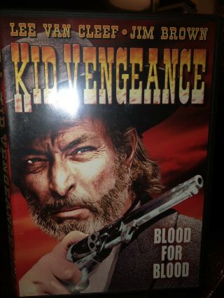 Kid Vengeance (dvd,  2008) Rare Oop Htf Lee Van Cleef Western Revenge Adventure