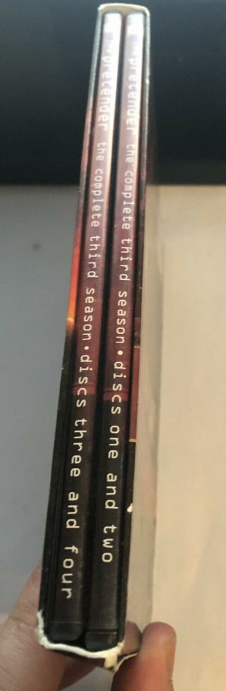 The Pretender Complete Third Season (Season 3) on DVD (4 Disc Set) RARE OOP 3