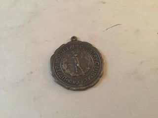 Extremely Rare 1931 Upper Montclair,  N.  J.  Country Club Sterling Silver Golf Pin