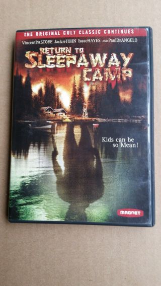 Return To Sleepaway Camp Horror Dvd Like W/ Disc Rare Oop Cult Classic