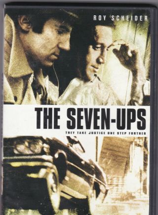 The Seven - Ups - They Take Justice One Step Further (dvd,  2006) Rare Oop