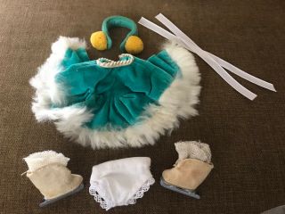 Vintage Ginny Doll Type Skate Outfit