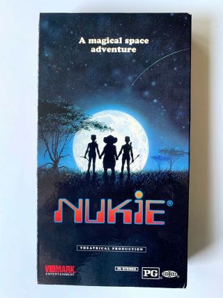 Nukie Vhs Cassette Tape Alien Cult Horror 80s Family Mac And Me Rare