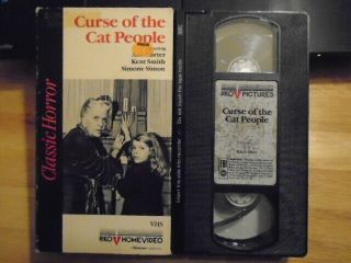 Rare Oop Curse Of The Cat People Vhs Film 1944 Horror Ann Carter Ken Smith Rko
