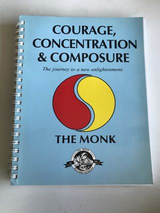 Pool Billiards The Monk Courage Concentration Composure Academy “rare To Find “