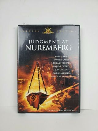 Judgment At Nuremberg (dvd,  2004,  Special Edition) Rare Oop