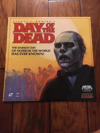 Rare Horror Zombie Laserdisc Day Of The Dead Romero Dawn Night Of The Living