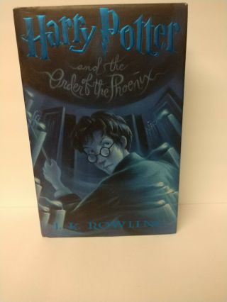 Harry Potter And The Order Of The Phoenix First 1st Edition Printing Rare
