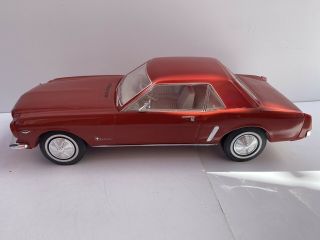 Rare 1964 Red Ford Mustang Decanter Jim Beam