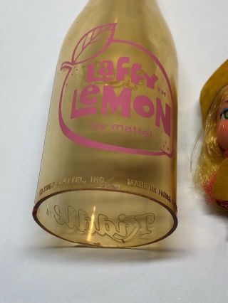 5” Vintage Mattel Liddle Kiddle Laffy Lemon Kola Doll 3727 1968 Adorable Blonde 2