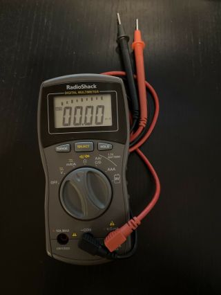 Radio Shack Digital Multimeter Cat 22 - 813